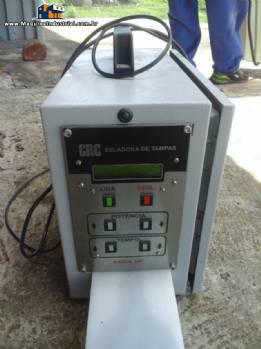 Seladora de tampas indu��o GRC