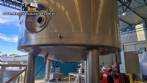 Tanque reator misturador encamisado em inox 304L 5.000 litros ano 2020 com spray ball Plurinox