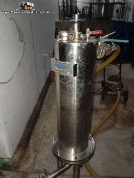 Filtro cartucho membrana em inox para vinho Zegla