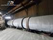 Secador rotativo em a�o inox 7,5 metros