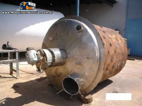 Reator herm�tico inox 316