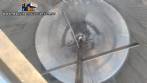 Tanque misturador encamisado em inox 1800 litros