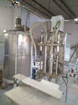 Envasadora automática 2 bicos Mirainox Envasadora automática 2 bicos Mirainox