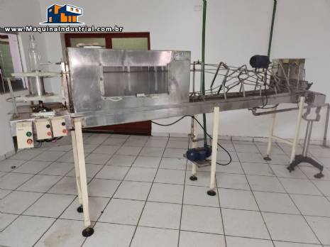 Lavadora rinser automático para garrafas Zegla Lavadora rinser automático para garrafas Zegla