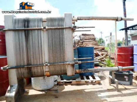 Pasteurizadora Alfa Laval para 16.000 litros por hora Pasteurizadora Alfa Laval para 16.000 litros por hora