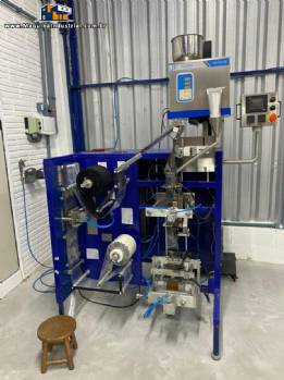 Sacheteira envasadora automática para sachês de sílica gel Profills até 350 unidades por hora Sacheteira envasadora automática para sachês de sílica gel Profills até 350 unidades por hora