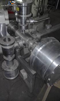 Sistema de transporte para fluidos em inox Sistema de transporte para fluidos em inox