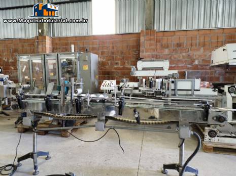 Tampador tampadora por pressão para frascos latas potes em inox SLP Tampador tampadora por pressão para frascos latas potes em inox SLP